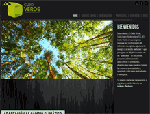 Tablet Screenshot of elcuboverde.com